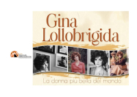 La Lanterna Magica omaggia la “Bersagliera” del cinema, Gina Lollobrigida