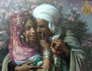 "Schiavi d'amore" di Etienne Dinet Museo D'Orsey