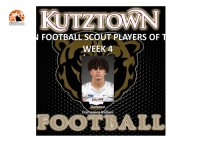 L'Abruzzese Mike Italiani campione del Football Americano nel “Kutztown”