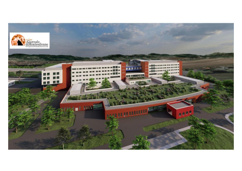rendering dell'Ospedale