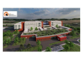 rendering dell'Ospedale
