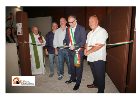 Montesilvano Colle, inaugurazione Auditorium “Luigi Sciarretta”, ristrutturazione di 400.000 euro