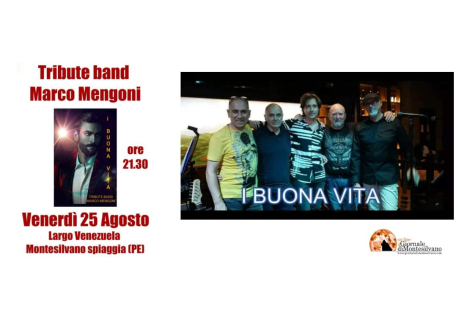 Montesilvano, I Buona vita cantano Mengoni in piazza Venezuela