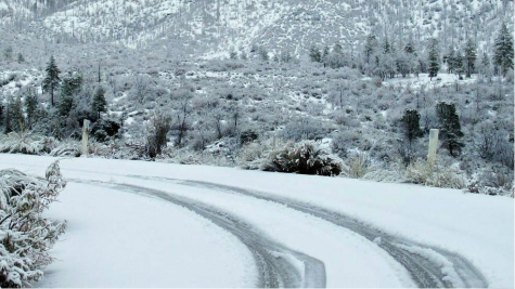 Prima neve nel teramano, piano di 350mila per emergenze.