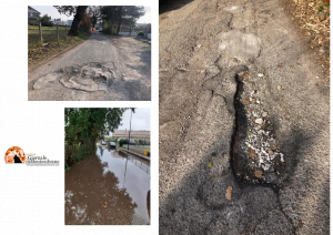 Pescara, Emergenza buche, ad esempio in Via Raiale Vecchia