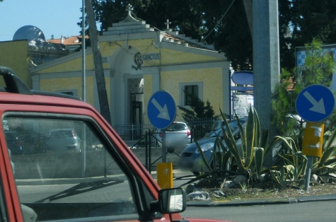Imbocco asse attrezzato al Cimitero di Montesilvano
