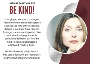 Autismo. A Roma "Be Kind", film che annulal la diversità