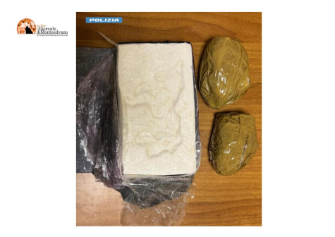 Pescara, donna trovata in auto con 1,5 kg. di cocaina