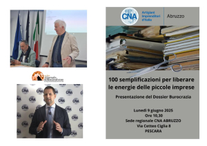 La burocrazia che soffoca le imprese: i 100 tagli che propone la Cna