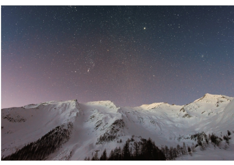 Neve sopra 1100-1400 metri