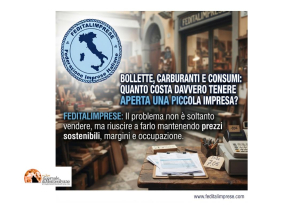 Caro-bollette e consumi al palo. Quanto costa oggi tenere aperta una piccola impresa in Italia?