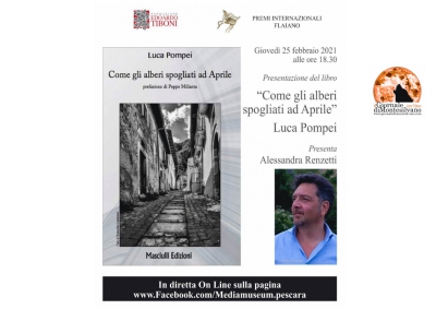 Pescara. Il Mediamuseum non si ferma; appuntamento con il giornalista e autore Luca Pompei
