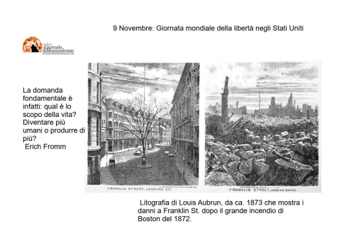 9 Novembre: il grande incendio di Boston