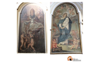 Cerratina a Pianella, restauro di quattro tele della Chiesa San Nicola di Bari 