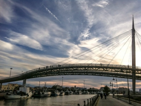 Ponte del mare a Pescara