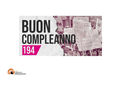 Pescara. Sit-in Piazza Sacro Cuore per il 45esimo anniversario della Legge 194.