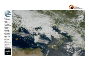 Nel pomeriggio temperature diminuiscono e possibili precipitazioni sparse