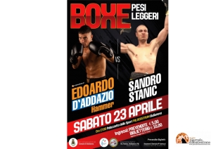 Giulianova boxe:  Edoardo D'Addazio VS Sandro Stanic