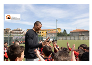 Gladius Pescara, entusiasmo per la visita di Nelson Dida