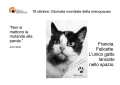 18 ottobre. Felicette, l'unica gatta nello Spazio