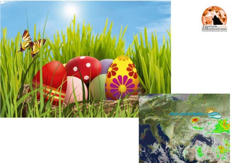 Pasqua con il sole: temperature in aumento.