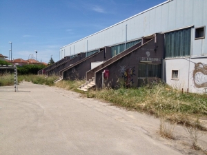 il campo esterno del PalaSenna