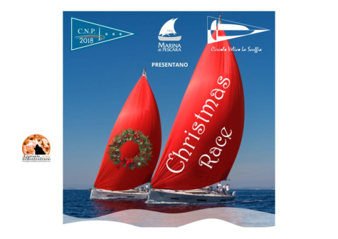 Uniti per la Christmas Race 2024 Circolo Nautico Pescara 2018 e il Circolo velico La Scuffia