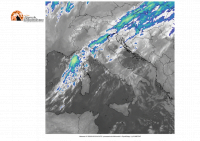 Annuvolamenti e diminuzione delle temperature