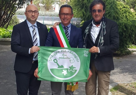 Montesilvano, cerimonia di consegna della Bandiera Verde 2017