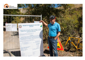 Pista ciclabile naturale del Gran Sasso, 56 km di viabilità alternativa.