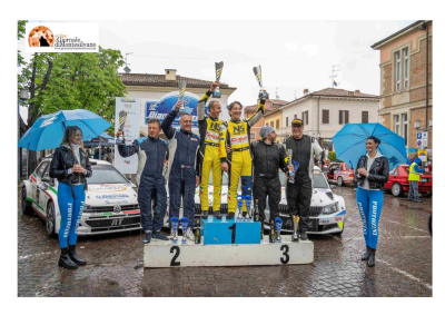 Dedo torna in gara e vince il 24° rally Bianco Azzurro