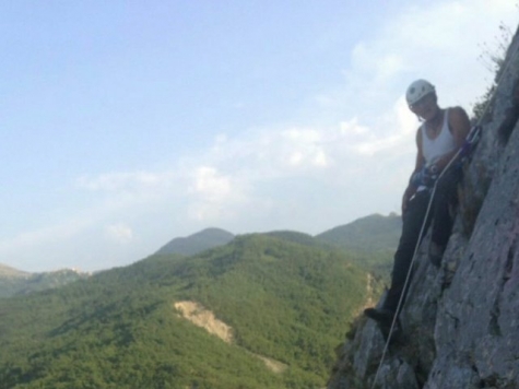 Villa Santa Maria inaugura la parete rocciosa per arrampicata