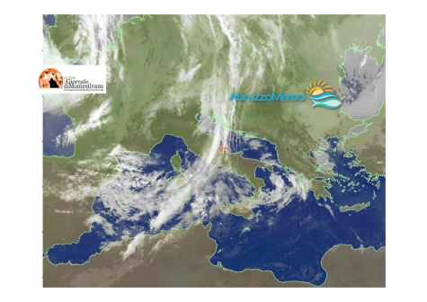 Rovesci a carattere sparso sul versante adriatico