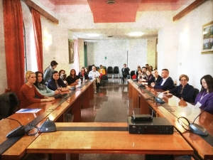 la conferenza di stamane