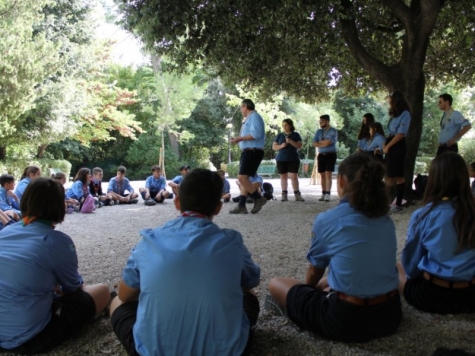 Gli scouts in azione