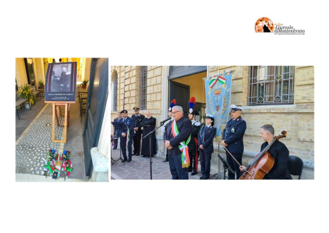Mosciano Sant’Angelo. Posizionata la 2° pietra d’inciampo dell’artista tedesco Gunter Deming