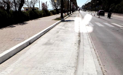 Montesilvano/bike to coast. Di Giampietro "pista ciclabile a trincea profonda crea problemi di sicurezza"