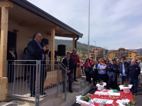 Montorio al Vomano. Consegnate ulteriori 44 casette Sae