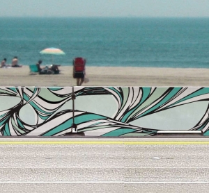 Pescara, la sinistra lancia street art su New Jersey contro il razzismo