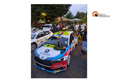 Dedo protagonista al rally di Roma.