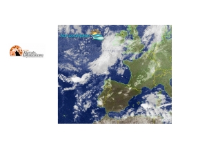 Arrivano i rovesci temporaleschi domani.