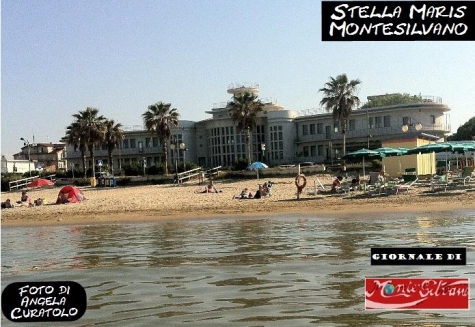 Stella maris qualcheanno fa quando la spiaggia era internamente libera.