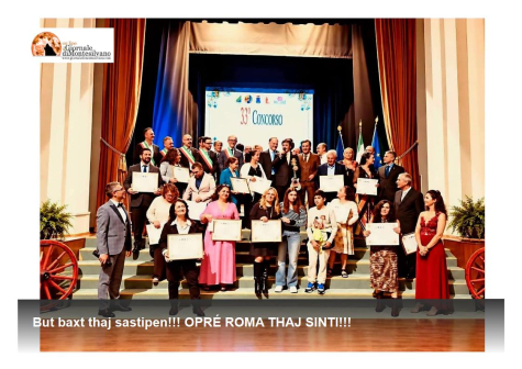 Prof. Gheorghe Sarau dalla Romania vince il concorso Amico Rom.