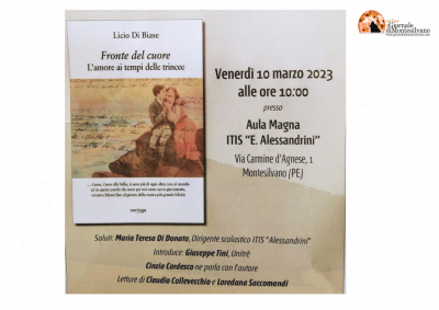 Montesilvano, Claudio Collevecchio e Loredana Saccomandi leggono Fronte del Cuore