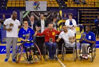 Nella foto il quintetto ideale del girone, nel quale è stato nominato Kzysztof Bandura