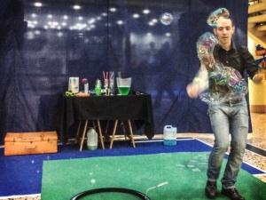 Mago delle bolle Ivano