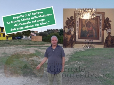 Montesilvano/Chiesa di Villa Carmine. Gabriele Di Stefano scrive a Papa Francesco.