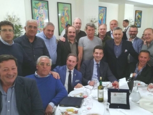 Sindaco Maragno, assessore de Vincentiis e poliziotti