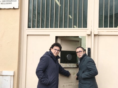 Pescara/carceri. Blasioli e Giampietro, ispezione a San Donato