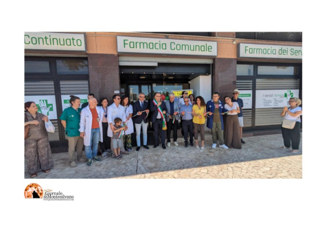 Montesilvano, taglio nastro per la farmacia Comunale.